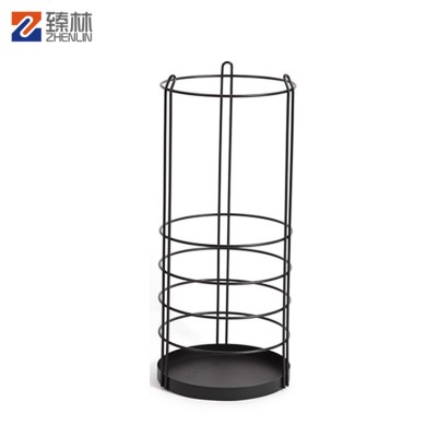 Household wire metal umbrella holder hot sale indoor umbrella stand