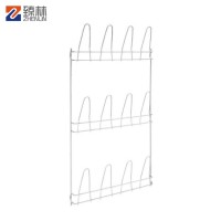 Factory custom made wall hanging shoe rack shoes metal shoes rack